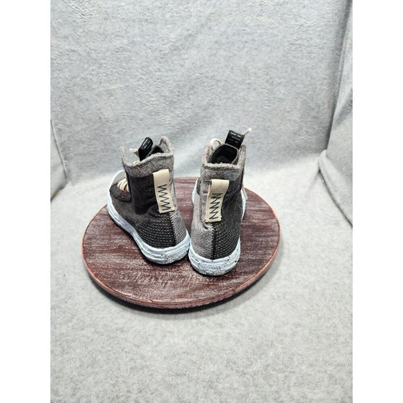 Converse Chuck Taylor All Star High-Top Sneakers Gray & Black Size 6.5 renew - Picture 6 of 14